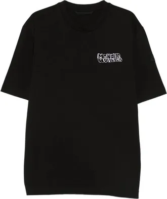 Moncler Logo-embroidered T-shirt