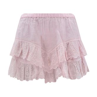 Isabel Marant Short Skirt - female - Marant &eacute;toile - Short Skirts - Pink - XS - Skirts