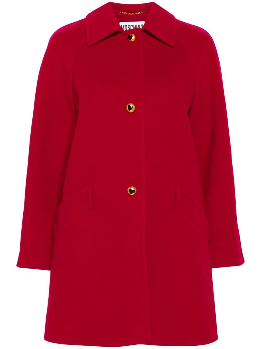 Moschino Coat MOSCHINO COUTURE Woman color Black from