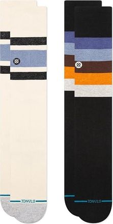 Stance Get Started Otc 2 Pack Knee High Socks Shoes Canvas : LG (US Mens Shoe 9-13 - Womens Shoe 11-14), Cotton/Nylon