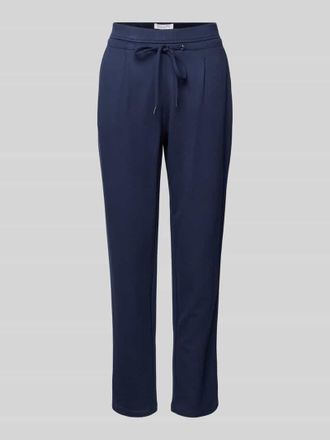 Christian Berg Regular Fit Stoffhose aus Viskose-Mix in Dunkelblau, Gr&ouml;&szlig;e 36