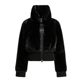 Pinko Pinko, Jassen, Dames, Zwart, XS, Wol, Bagels Bomber