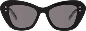 Dior DIORPACIFIC B3U Smoke Butterfly Ladies Sunglasses CD40163U 01A 52