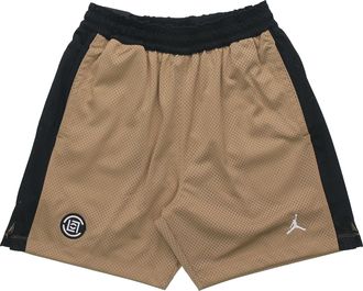 Nike Jordan Air Jordan x CLOT Mesh Shorts Crossover Sports Asia Edition Beige AR8400-213