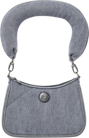 Paula Canovas Del Vas Carmen Shoulder Bag - Dames - Schoudertassen - Blauw - ONE Size - Katoen - Tassen