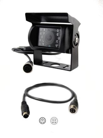 OEM Adaptador Reductor De C&aacute;mara De Marcha Atr&aacute;s Para Waeco Dometic (versi&oacute;n Anterior) De 6 Pines/4 Pines