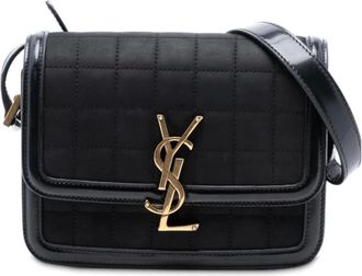 Saint Laurent Pre-owned Shoulder Bags, female, Black, Size: ONE SIZE Pre-owned Structured Shoulder Bag