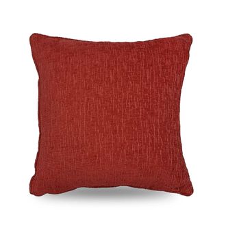 Lewis's Hampstead Chenille Cushion - Red | TJ Hughes