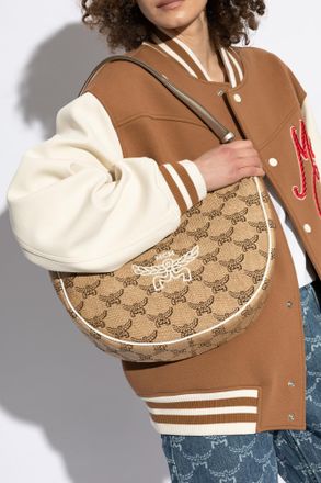 MCM Shoulder Bag, Womens, Beige