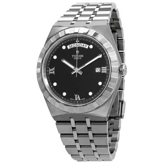 Tudor Royal Automatic Diamond Black Dial 41 mm Watch M28600-0004