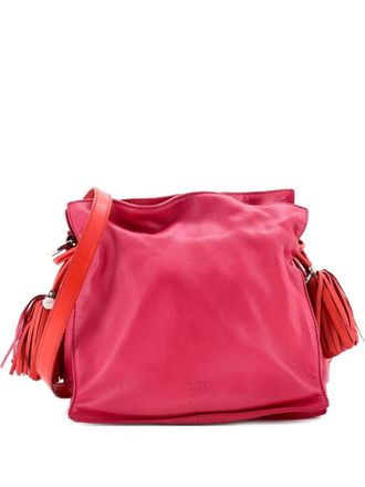 Loewe Flamenco Leather Small crossbody bag - Pink