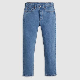 Levi's Damesjeans 501 met rechte pijpen en enkellengte (Meerkeuze)