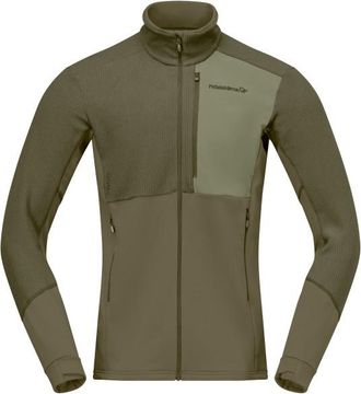 Norr&oslash;na Lofoten Warm2 Jacket Fleecejacke f&uuml;r Herren | oliv