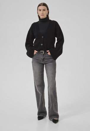 MY ESSENTIAL WARDROBE Vest HuxiMW Tight fit black