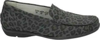 Waldl&auml;ufer Schoenen, Dames, Grijs, 37 EU, Leer, Kl&auml;re Moccasin
