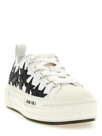 Amiri Stars Court Low Sneakers - White