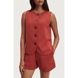 Varley Josie Button Through Tank in Bossa Nova at Nordstrom, Size Xx-Small