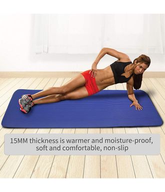 Trade Shop Esterilla Yoga Gym 180x62 Esterilla Fitness Abdominales Aerobic