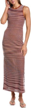 M Missoni Abito Lungo Wool-Blend Midi Dress