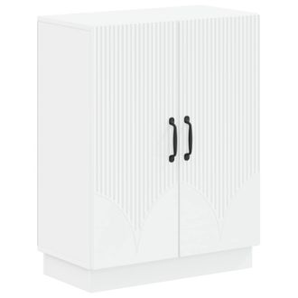 vidaXL Armario De Almacenamiento Para Ba&ntilde;o Hoorn Blanco Vidaxl