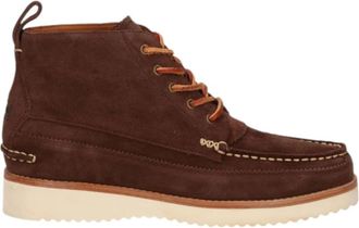 Polo Ralph Lauren Enkellaarsjes met veters - Heren - Veterlaarzen - Bruin - 41 EU - Schoenen