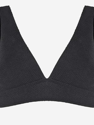 Sorbet Island Womens Bikini Aqua Black Polyester Swimwear Sea Clothing