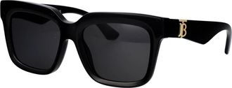 Burberry Be 4419 Zonnebril - Dames - Zonnebrillen - Zwart - 54 MM - Accessoires
