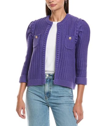 Tyler Böe Puff Sleeve Knit Jacket