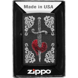 OEM Encendedor Zippo Heart Dagger Tattoo 48617