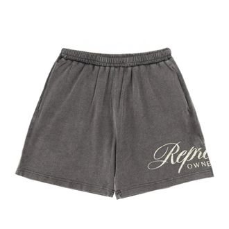 Represent Short Shorts, male, Gray, Size: XS Owners Club Script Short