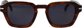 HUGO BOSS 1853/S Zonnebril - unisex - Zonnebrillen - Bruin - 49 MM - Polyester - Accessoires