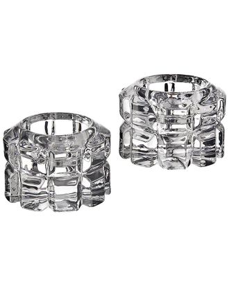 Godinger Diamante Votive Holder Pair
