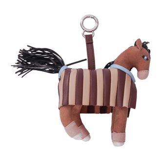 Fendi Keyrings, unisex, Brown, Size: ONE SIZE Charm Cavallino