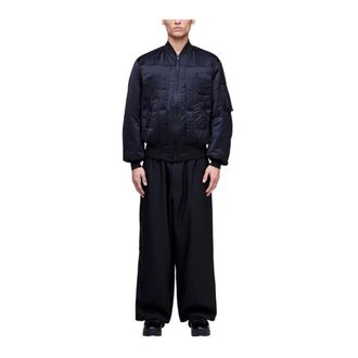 adidas Fitness, Heren, Zwart, M, Polyester, Y-3 Sport Uniform Pinstripe Track Pants