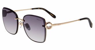 Chopard Grey Gradient Butterfly Ladies Sunglasses SCHL29S 0300 58