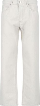 Closed Grey Straight-Leg Cotton Denim Jeans