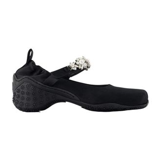 Simone Rocha Ballerinas, female, Black, Size: 10 US Ballet Turbo Sneakers