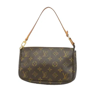 Louis Vuitton Brown Pouch (Pre-Owned)