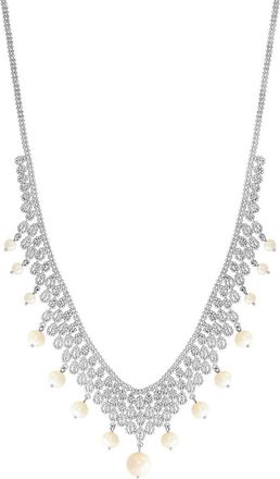 Effy Freshwater Pearl Dangle Necklace in White at Nordstrom Rack, Size 18
