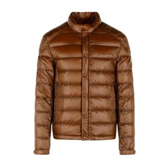 Moncler Down Jackets, male, Brown, Size: XL Piumino leggero Selves