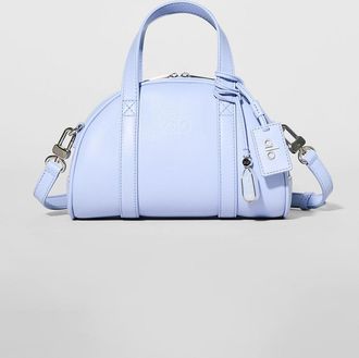 Alo Mini Odyssey Bag in Light Provence Blue Leather