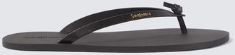 Saint Laurent Leather thong sandals