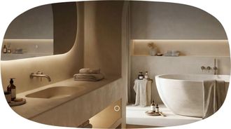 Rea Espejo Rea Top-4 100x60 Led Transparent