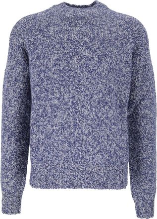 Ballantyne Textured Knit Round Neck Sweater