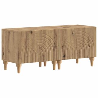 vidaXL Mueble De Tv Roble Artisan Madera De Ingenier&iacute;a Vidaxl