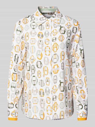 Herzen&rsquo;s Angelegenheit Hemdbluse mit Knopfleiste in Khaki, Gr&ouml;&szlig;e 44