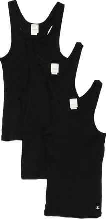 Calvin Klein cotton top (set of three) - women - Cotton - L - Black
