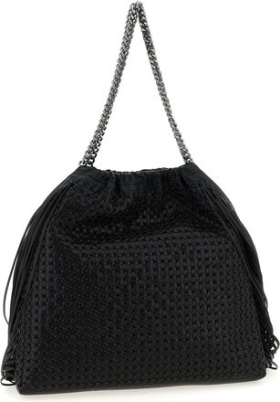 Stella McCartney Womens Black Polyamide Shoulder Bag