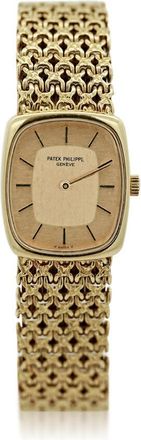 Patek Philippe Pre-owned Patek Philippe Patek Philippe Champagne Dial Ladies Watch 4186/2