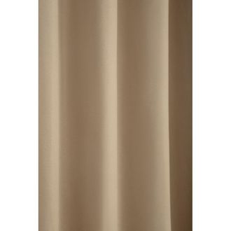 MOONDREAM Cortina t&eacute;rmica trabilla fruncida beige mc8220 130lx250h